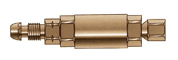 CGA-510 PREST-O-LITE (POL) ACETYLENE FLASHBACK ARRESTOR WITH INLET CHECK VALVE (ITEM # FA-510CV) CGA-510 PREST-O-LITE (POL) ACETYLENE FLASHBACK ARRESTOR WITH INLET CHECK VALVE (ITEM # FA-510CV)